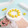 Glass Loose Spacer Beads Duck Duck Bracelet Beads Cute Lampwork Glass Beads  For Jewelry Making