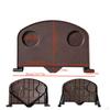 2 Pieces Cup Tray with Mounting Brackets Outdoor Patio Swing Drink Holder SideMount for
