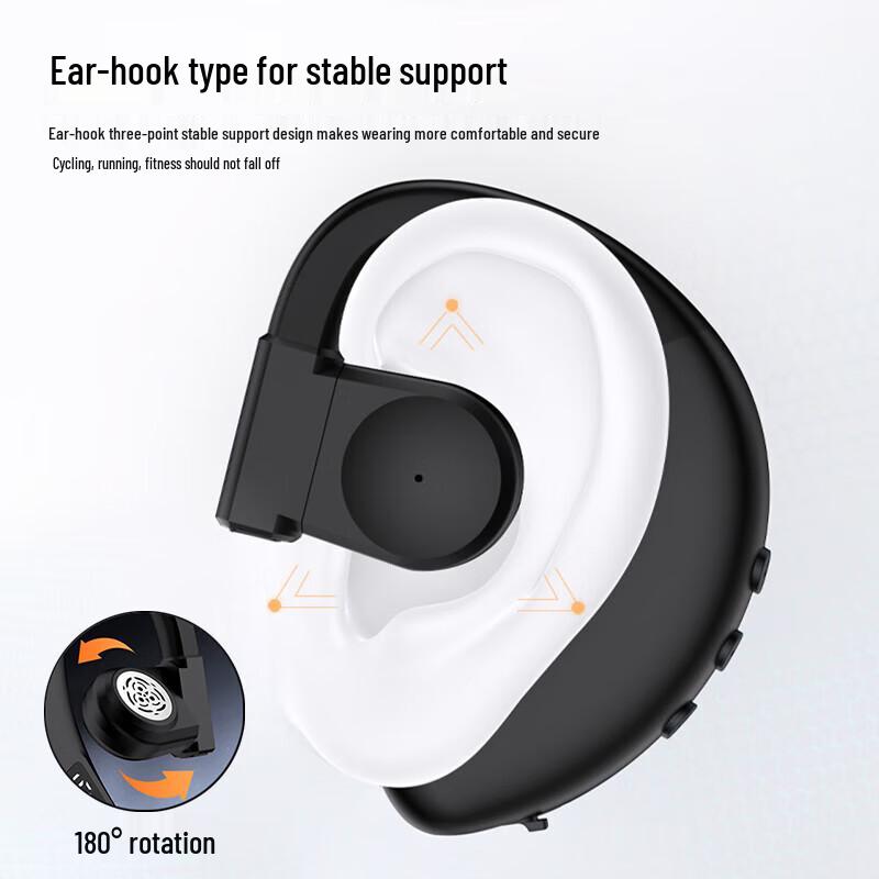 OKSJ I6 Air Conduction Ear-hook Bluetooth Headset