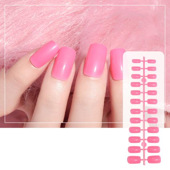 Jednobarevné kreativní záplaty na nehty Dekor Odnímatelné