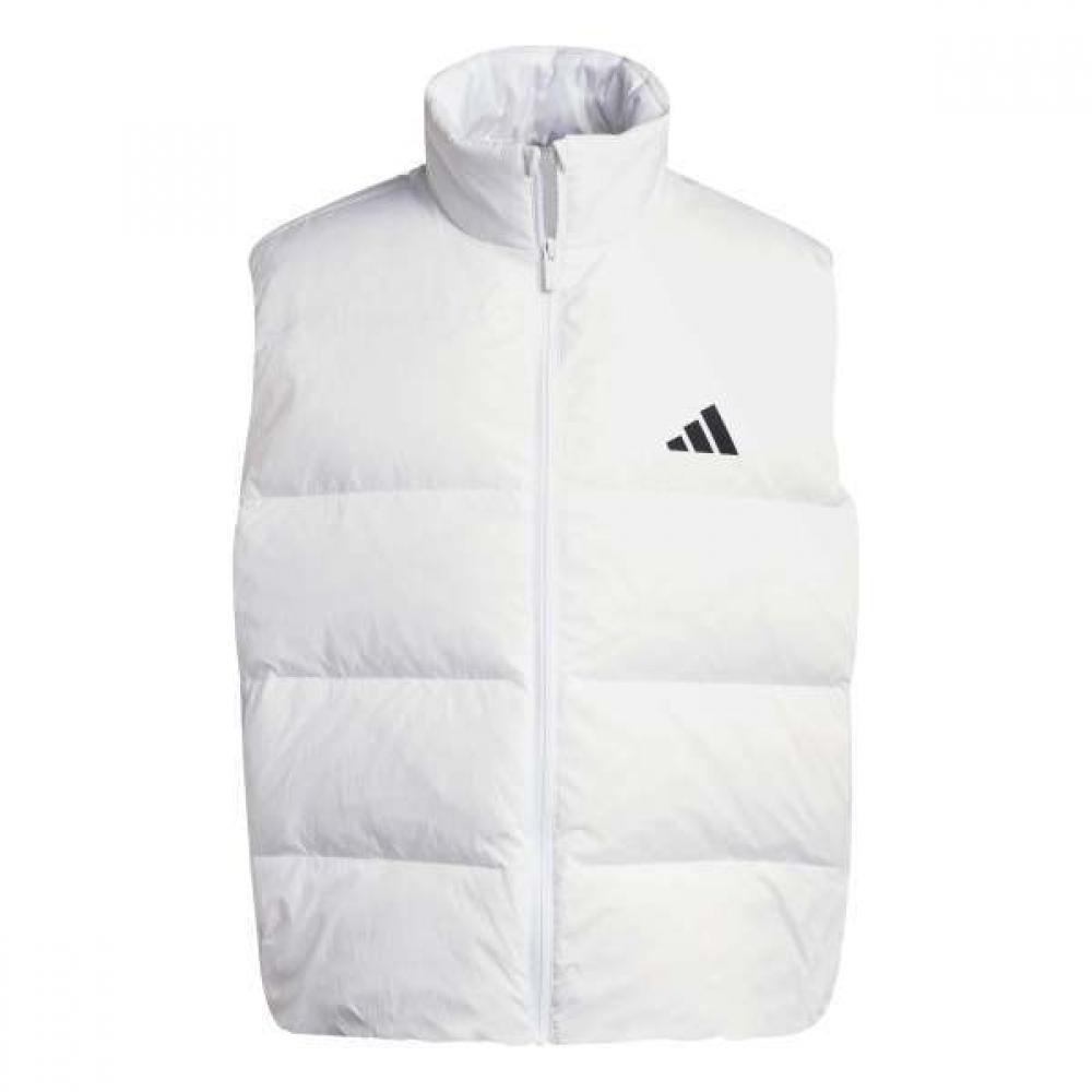 AdidaS Men S eSSential Clima Warm 3 Stripe Puffer Down veSt Jm4081 Early Winter...