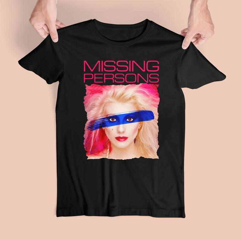

Missing Persons Band Cotton All Size Men Women Black Tee Unisex T-shirt L
