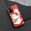 Japanese Lucky Cat Phone Case Tempered Glass For Xiaomi 15 14 12 Lite Pro 13 11t Lite POCO M6 M5 X6 X5 X3 F5 F6 Pro Cover