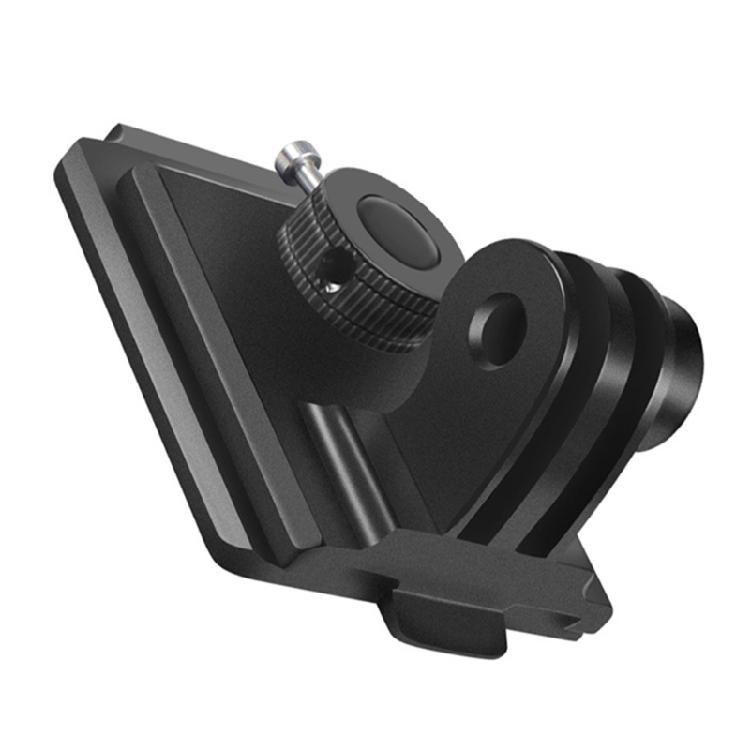 Camera Helmet Mount Base Adapter Portable Helmet Fixed Adapter Lightweight Plastic for Outdoor Sports Camera