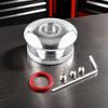 Universal Fit Shift Boot Retainer Aluminum Alloy Shift Knob Boot Retainer  Vehicle Shifter System