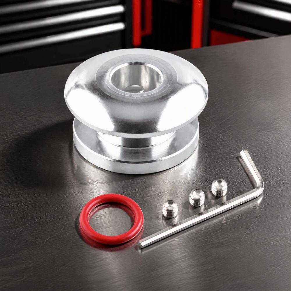 Universal Fit Shift Boot Retainer Aluminum Alloy Shift Knob Boot Retainer  Vehicle Shifter System
