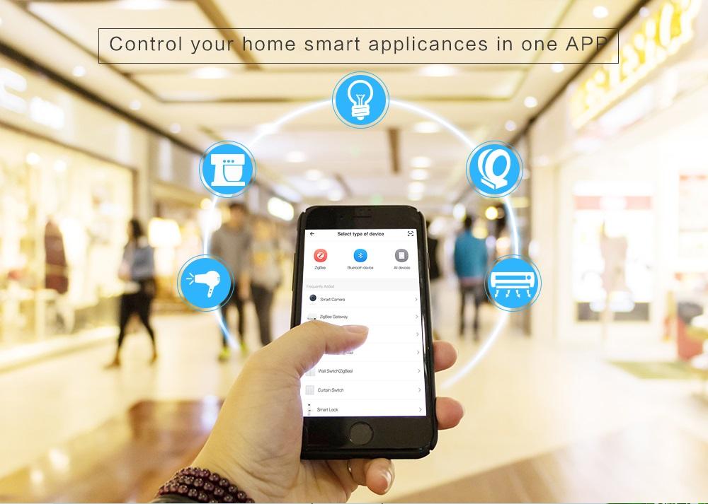 Alexa Smart Wifi Dimmer Steckdose Elektrischer Bewegungssensor Lichtschalter für den amerikanischen Markt