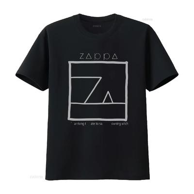 Frank Zappa T-Shirt Drowning Witch vintage gewaschen dehnbar Mode Oberteil für den Alltag Mann Stilvolle Designerkleidung Lässig