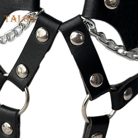 Women Harness Garter Leg Ring Rivet Fake Spider Decor Faux Leather Adjustable Punk Gothic Thigh Ring Cosplay Honeymoon Seductive Garter Belt Non-Slip