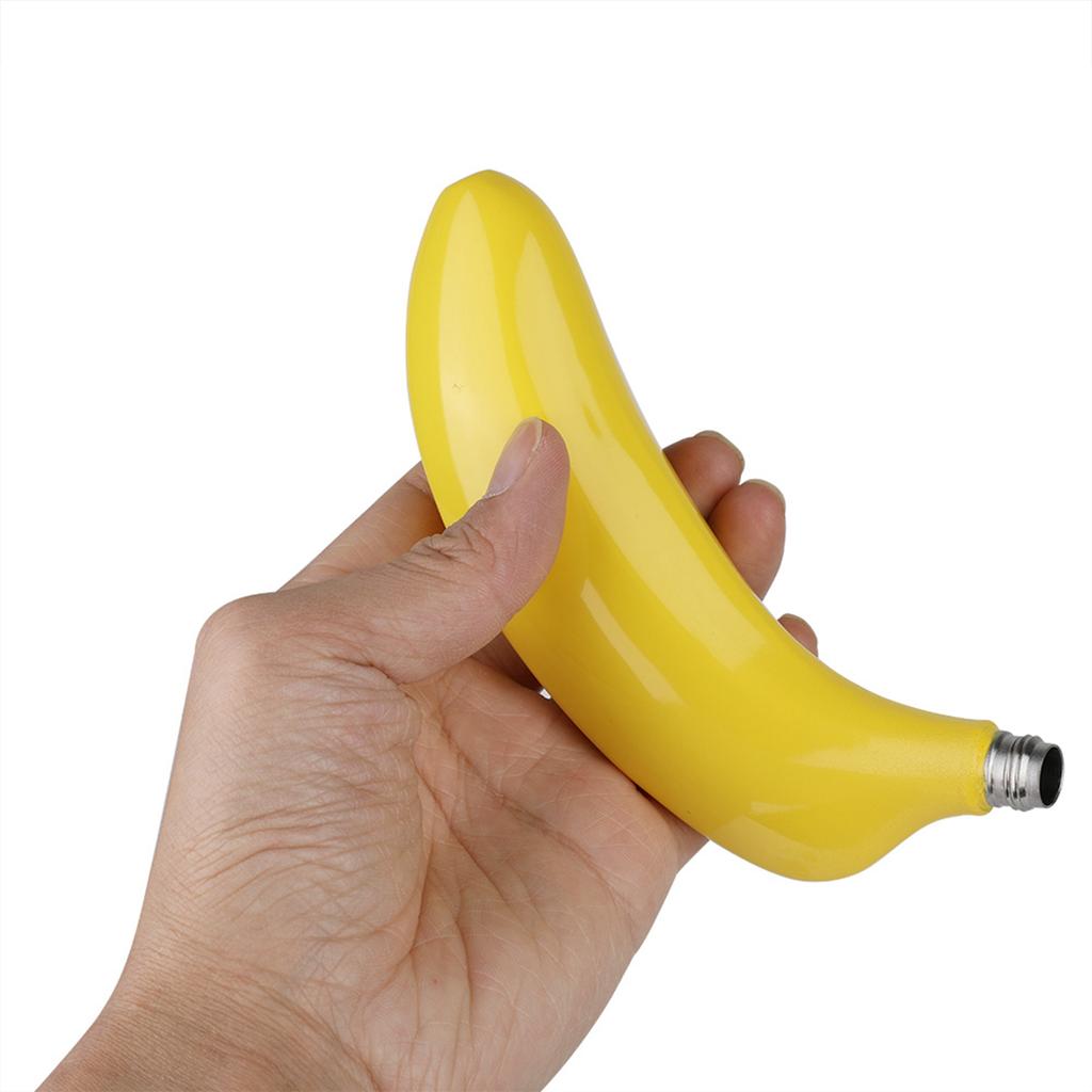 Pocket Whiskey Bottle Alcohol Bottle Stainless Steel 5oz Portable Fruit Shaped Whiskey Liquor Alcohol Pocket Bottle with Funnel