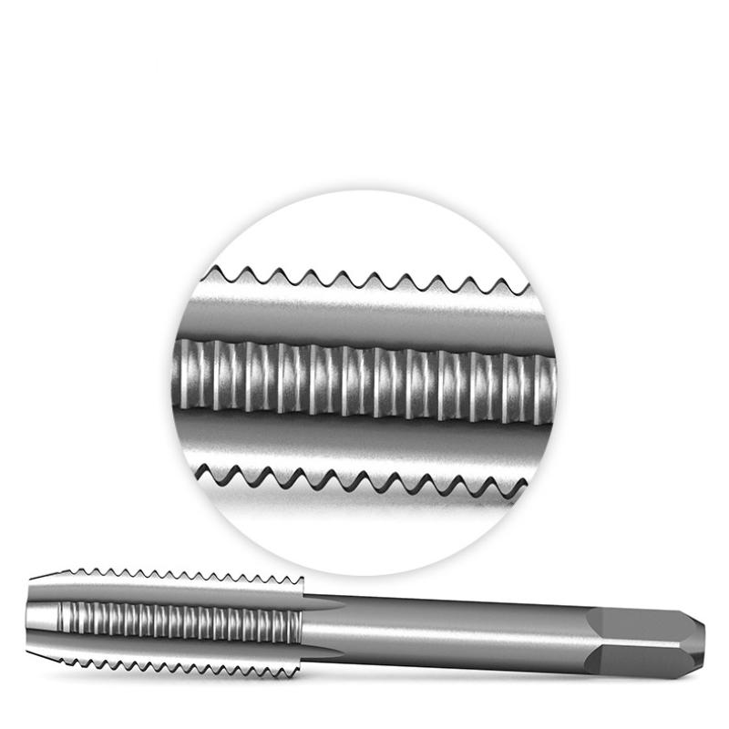 Kit de 5 tarauds à filetage métrique HSS pour machine, 3 mm, 4 mm, 5 mm, 6 mm, 8 mm, M3-M8, M3, M4, M5, M6, M8