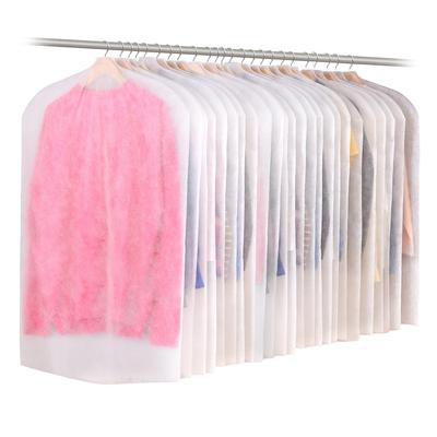 Astro Garment Short Pack of 24 In Domestic Breathable Fabric Clothes Suit Dustproof Protects Clothing from Bottom Easy To Storage Clothes Closet
