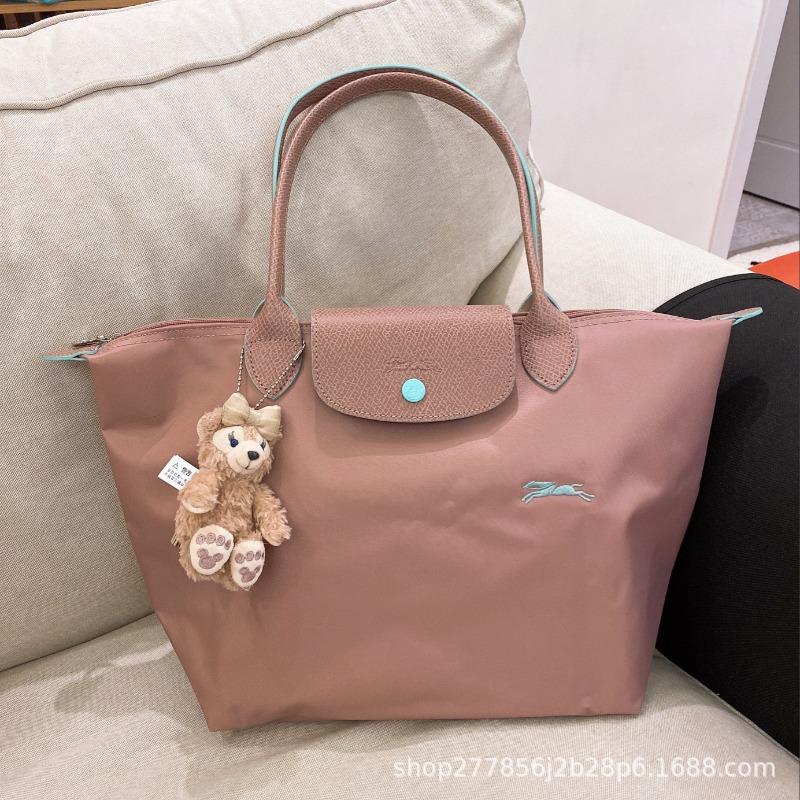 Longxiang Tasche Zhou Stickerei Tragetasche Handtasche Knödeltasche Patchwork Pendeln Große Kapazität