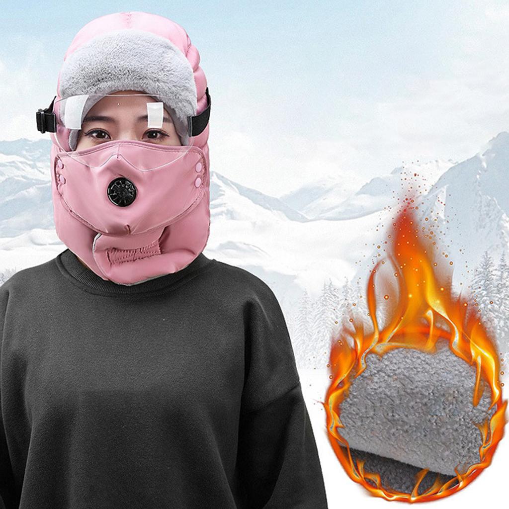 Passamontagna Termico Invernale 2 Pezzi - Scalda Collo E Maschera Viso Per Sci, Moto, Snowboard, Corsa Uomo E Donna