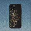 Indian Floral Henna Mandala Phone Case For iPhone 16,15,14,13,12,11,Pro,X,XS,Max,XR,Plus,Mini Soft Black Cover