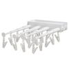 Wall-mounted Retractable Folding Underwear Drying Rack, Dormitory Free Punching Clothespin - Pengj