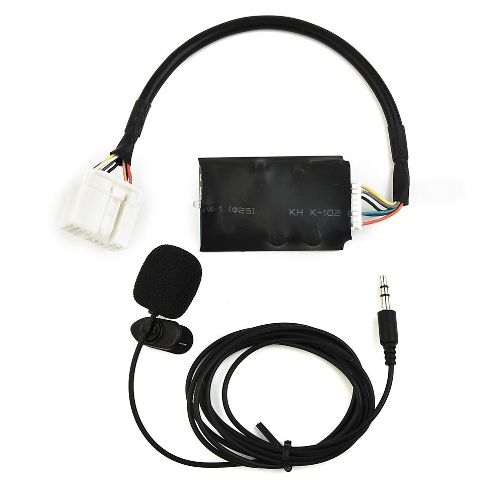 Microphone Mic Bluetooth Interface Audio Adapter Music Aux Module For Honda/Acccord/Civic/Odyssey/Acuraa Car Bluetooth Connector