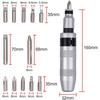 Set de șurubelnițe cu impact, grad industrial, multifuncționale, rezistente, cu șoc, biți de șurubelniță, extractor de șuruburi, set de reparații pentru șofer