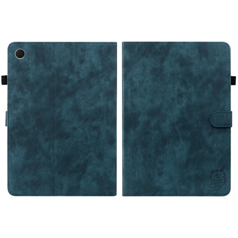 Tablet Case For Galaxy Tab A8 SM X205 X200 2022 Case Cute Kawaii Tiger Print PU Leather Tablet Cover For Galaxy Tab A 8 2019 A8 10.5 Case