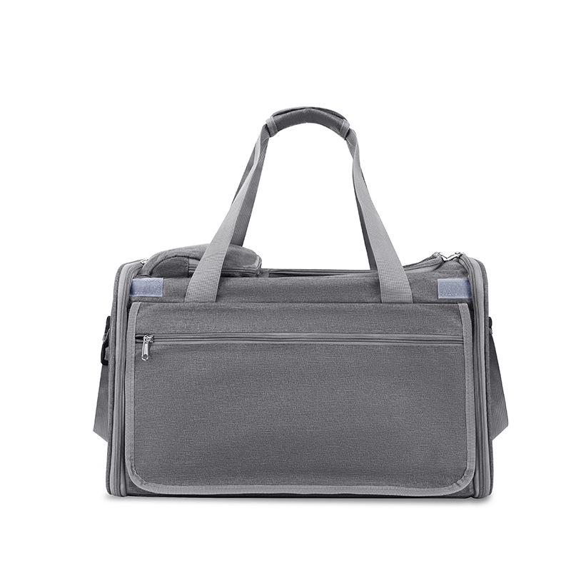 

Дуже велика складна ручна переноска для котів: Портативна, дихаюча, висококласна дорожня сумка для домашніх тварин