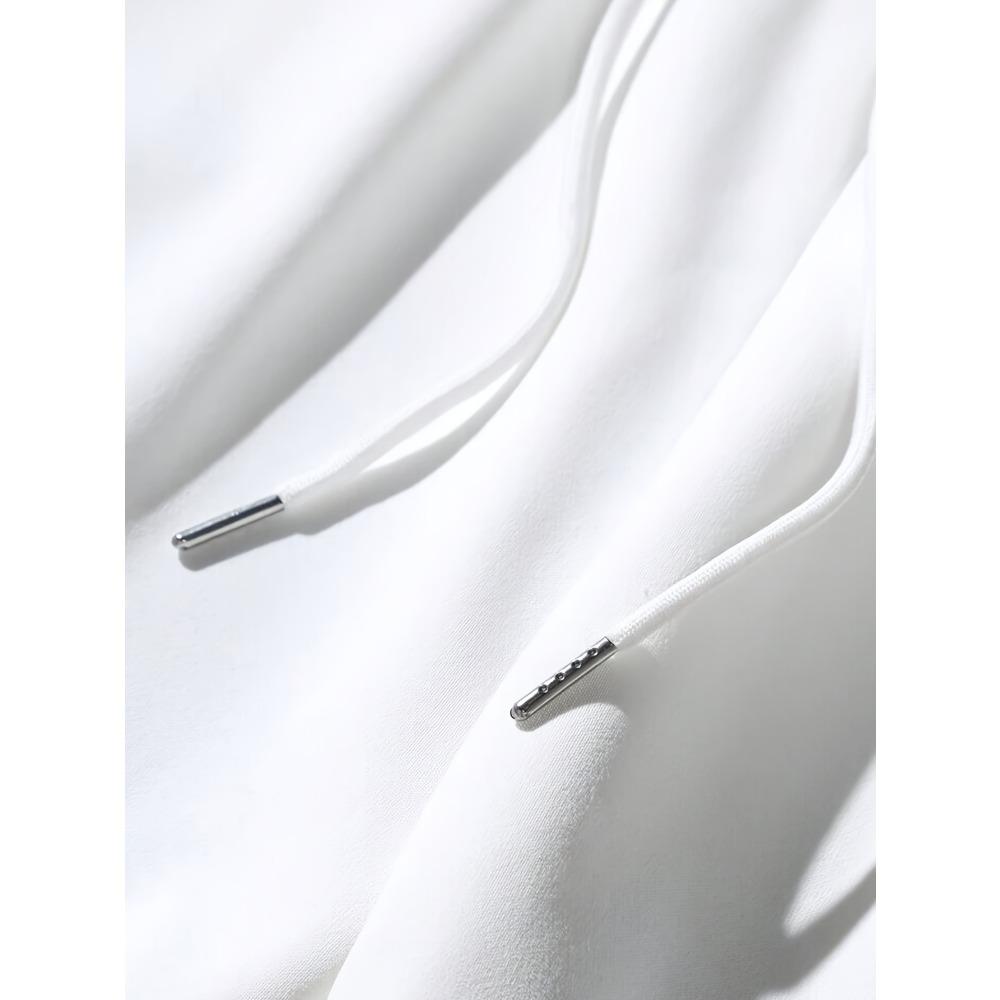 Set Felpa con Cappuccio e Tasca a Coulisse con Stampa di Lettere da Uomo e Pantaloni Sportivi da Esterno a Coulisse Essenziale per Mantenersi al Caldo in Primavera e Autunno