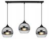 ELEGANT HANGING LAMP, GLASS LAMP, CHROME LED