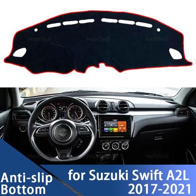 Dla Suzuki Swift A2L 2017~2021 Akcesoria Wnętrza Samochodu Pokrywa Deski Rozdzielcze Mata na Deskę Rozdzielczą Mata Dywanowa Dashmat Mata Anty-UV