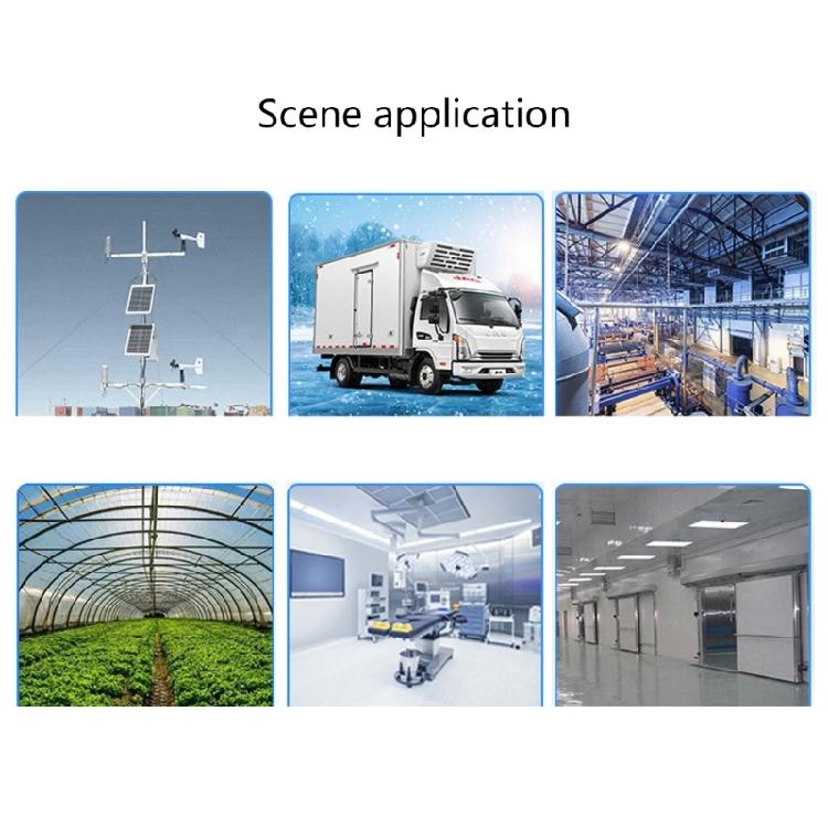 RS485 Interfaces Temperature Humidity Probes Sensors High Precisions Environmental Monitoring Device for Industrial Use