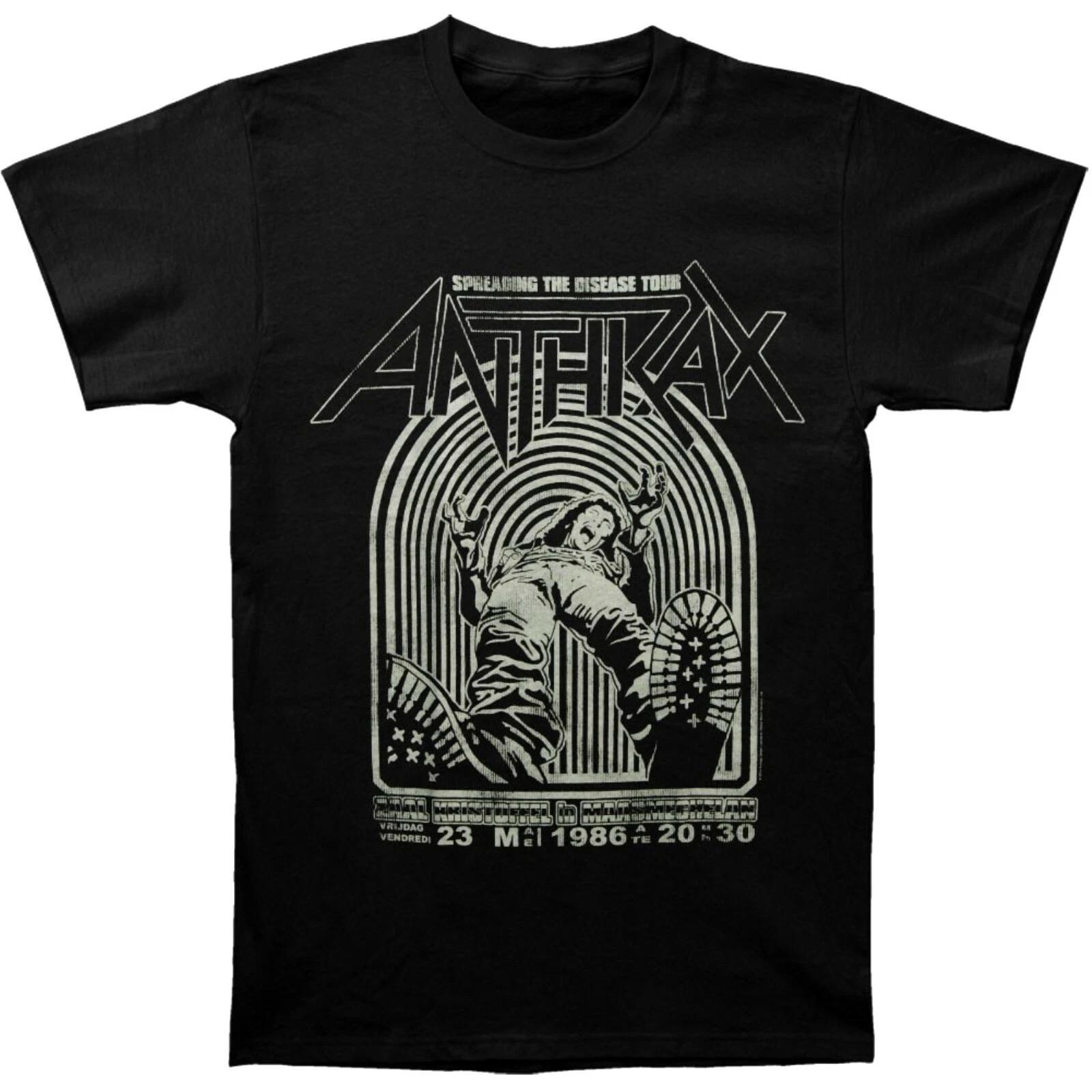 ANTHRAX cd cv SPREADING THE DISEASE *BW* Official SHIRT XL New OOP among state L