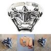 Retro Skull Demon Open Ring Popular Accessories Adjustable Hip Hop Jewelry Gifts