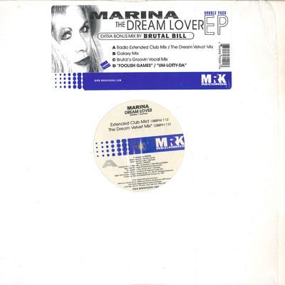 12palcová deska MARINA - Dream Lover EP MRK70201 MRK 1997 US Dance & Electronica Použitá