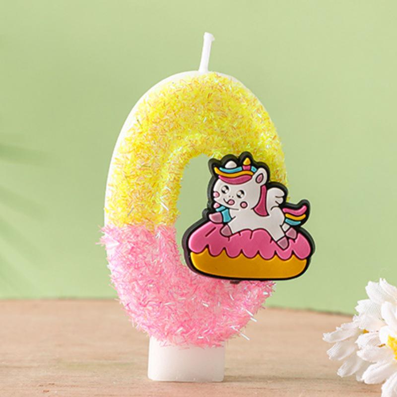 

Cute My Little Pony Birthday Number Candles (0-9) for Cake Decoration