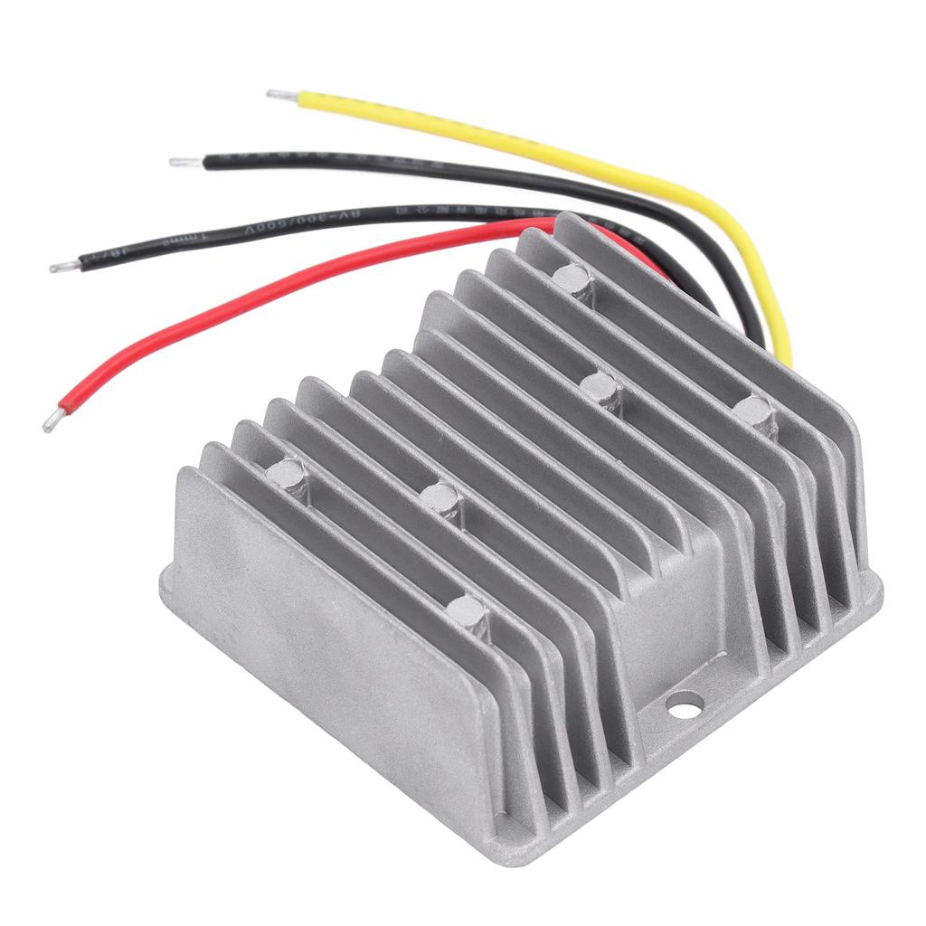 DC zu DC Spannungsregler Aluminiumregler Reduzierer für Motor LED Licht 12V 24V zu 12V 5A