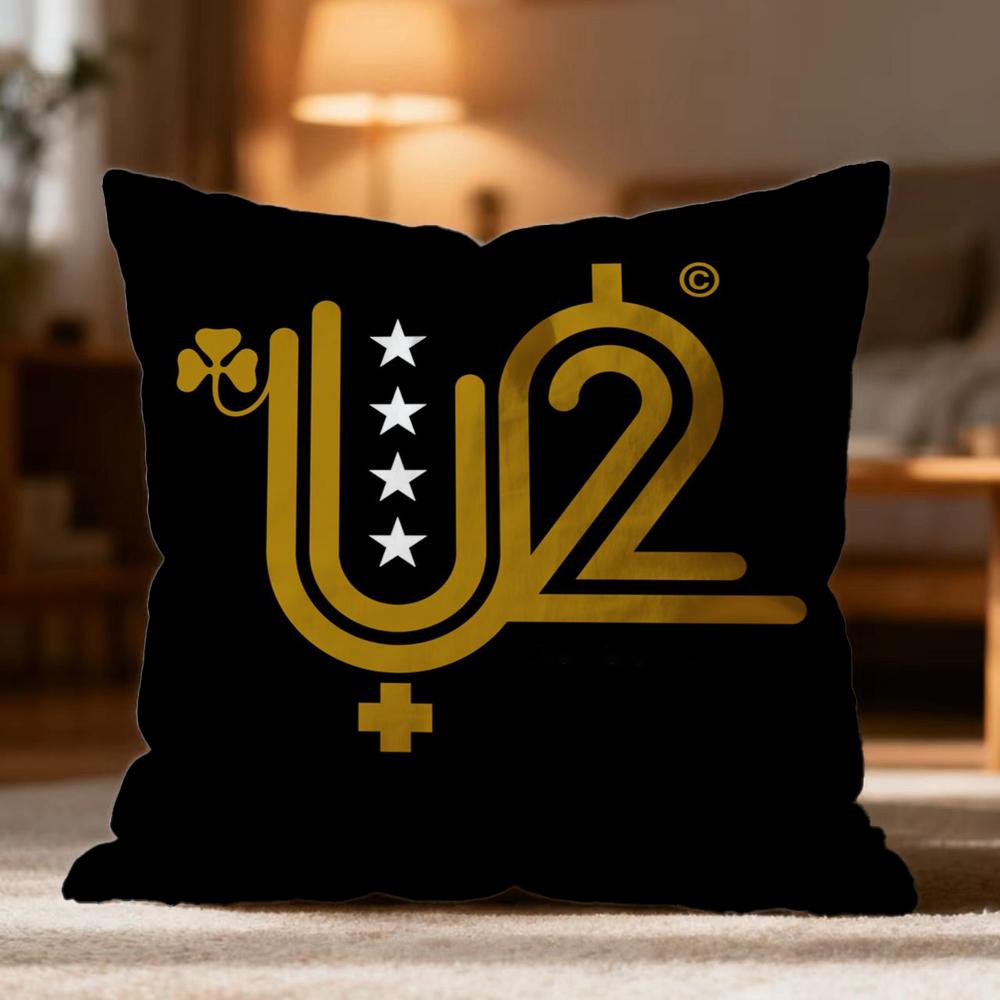 Fashion U-UU2 Cushion Cover Soft Washable Pillow Case Multi-Scene for Couch Bed Travel Office Use