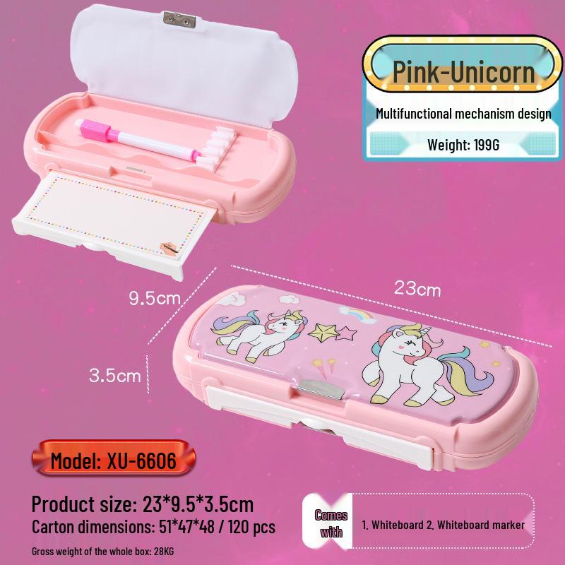 Adorable Large Capacity Multifunctional Pencil Case for Kindergarten Boys and Girls
