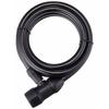 BRIDGESTONE Long Wire Lock Bicycle Key Black Anti-Theft Security Diameter 12 X 1800mm WL-SP2