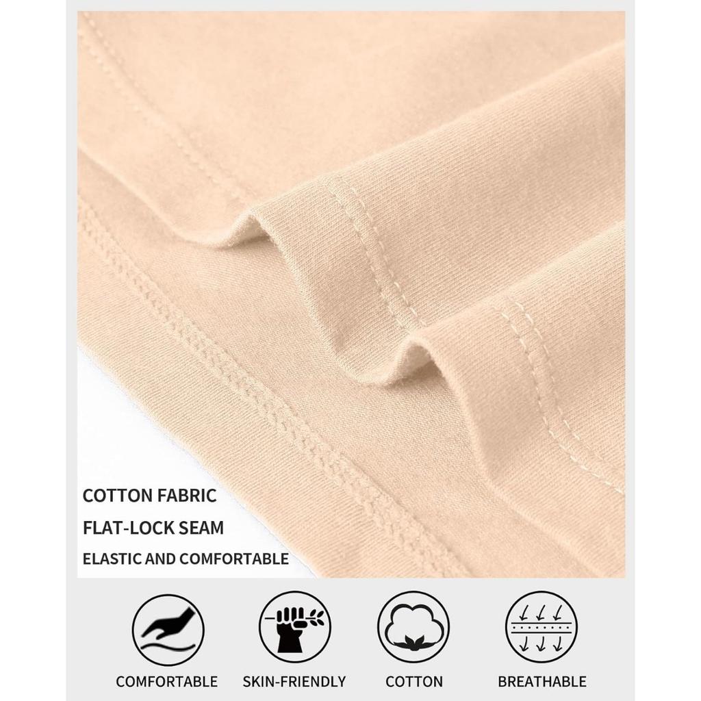 CHARMLEAKS Tank Top for Women with Built-in Padded Bra Adjustable Wide Strap Camisole Cotton Cami Shirts