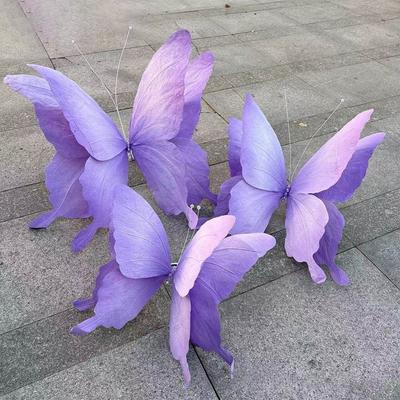 Large Size Butterfly Decoration Giant Size Three-dimensional Simulated Butterfly Simulated Design Colorful