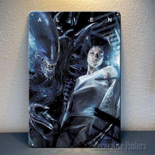 1dAlien Movie Metal Poster Tin Sign  20x30cm Plate aluminum 20x30cm
