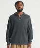 TENER Ss Hachi Half-Zip Knit Khaki