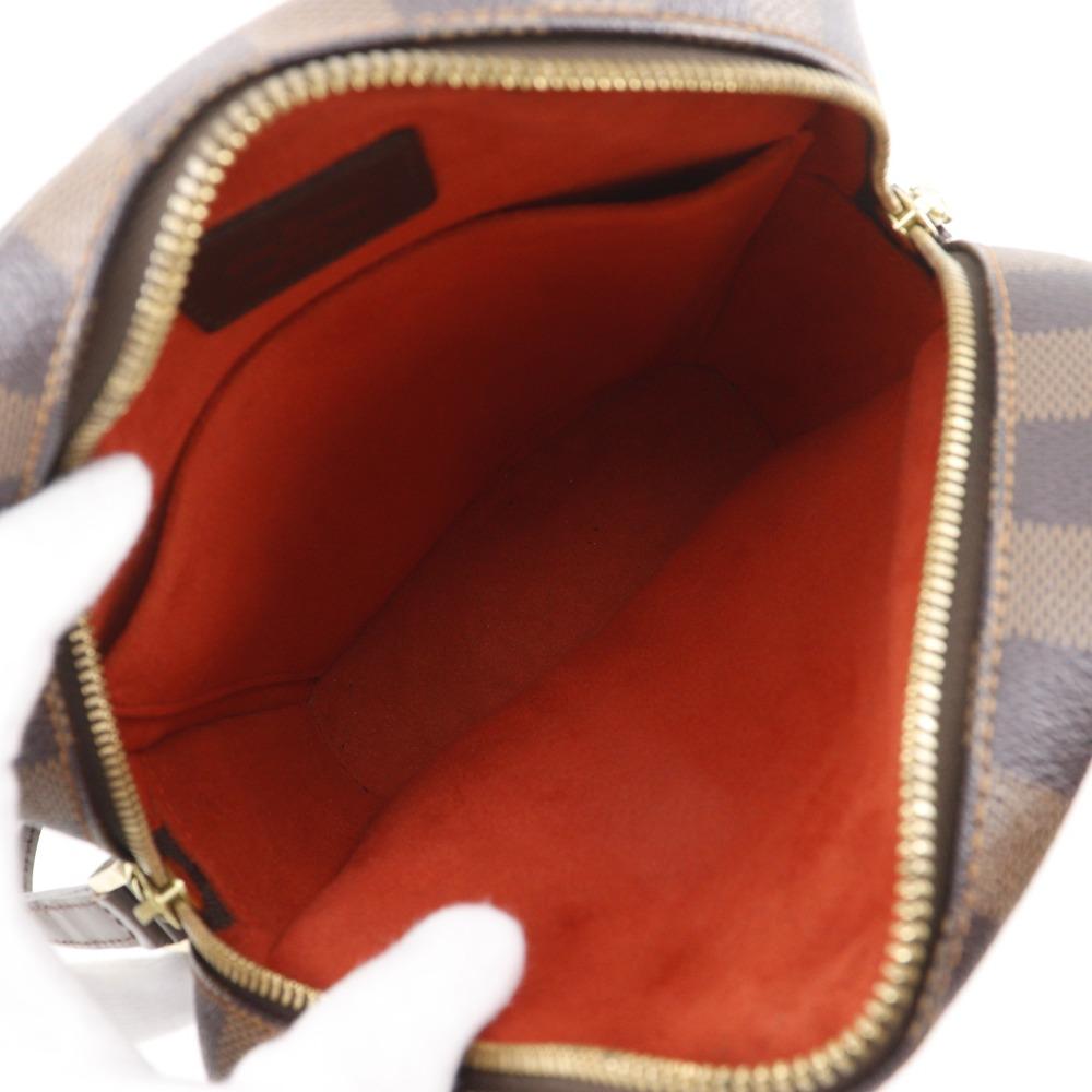 Louis Vuitton Ipanema PM Shoulder Bag N51294 Brown Damier Canvas Women Used