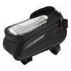 Bike Phone Front Frame Bag Waterproof Reflective   Phone Mount Top Tube Bag Pouch