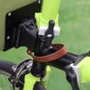 2 Pcs Front Shelf Handle Cycling Accessories Pig Nose Anticcratch Folding Bike Head Bag Pull Belt