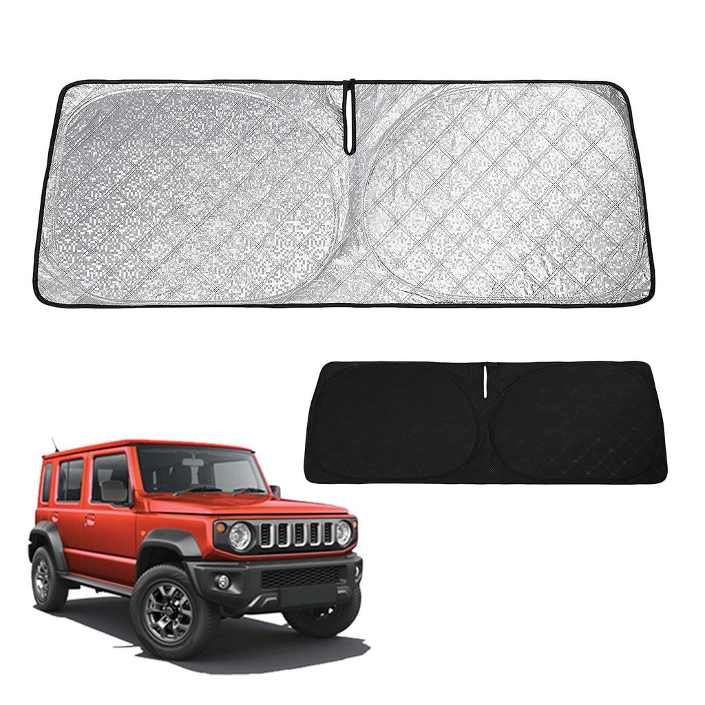 Hasiro Sluneční clona Přední pro Nový Zabraňuje Poškození Interiéru ve Sluneční Cloně Čelního Skla jb64 Izolace Sluneční Clona 1 Kus Jimny, Léto, jb74, Zatemnění,