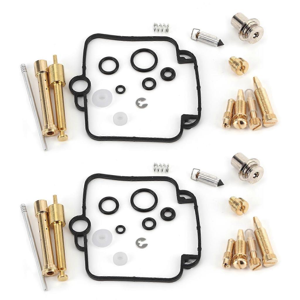 2 Sets Carburetor Repair Rebuild Kit with Sealing Components Fit for Suzuki GS500E