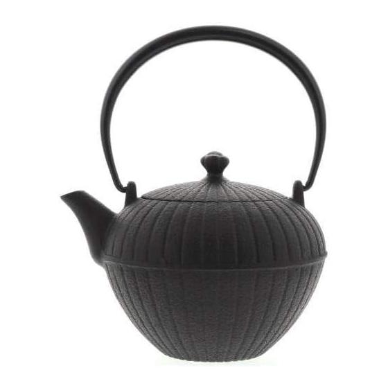 Nanbu Ironware [OIGEN] Iron teapot (enameled) Tea plantation 600ml