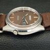 VINTAGE SEIKO AUTOMATIC JAPAN 7009A HERRENUHR MIT BRAUNEM ZIFFERBLATT a701391-5