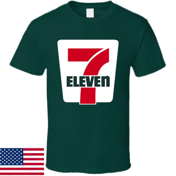 ГОРЯЧАЯ РАСПРОДАЖА 7 Eleven seven eleven Костюм на Хэллоуин Унисекс Футболка M