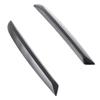 Suitable For MG4 EV2022-2024 Car Front Foglight Cover Trim Foglight Bezel Bumper Sticker Accessories ABS Carbon Fiber 2x