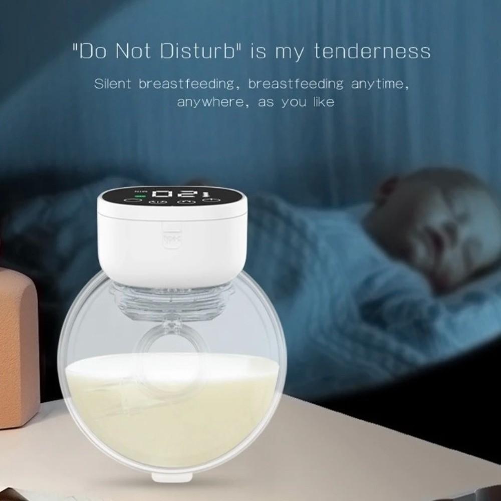 180ML Capacity Hands Free Breast Pump High Suction Silent Breast Pump  Working Moms